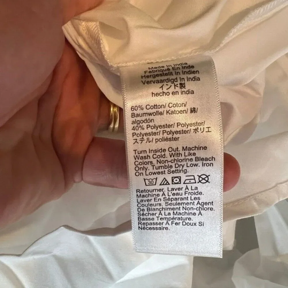 J. Crew White Maxi Dress Size 8 - Picture 7 of 9